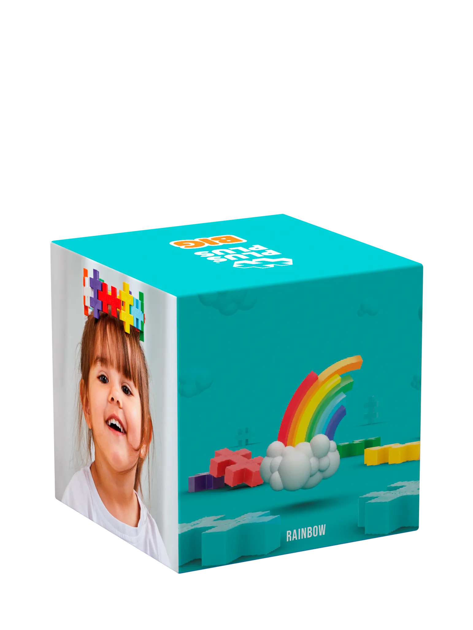 BIG Regnbue Farvemix - 100 stk